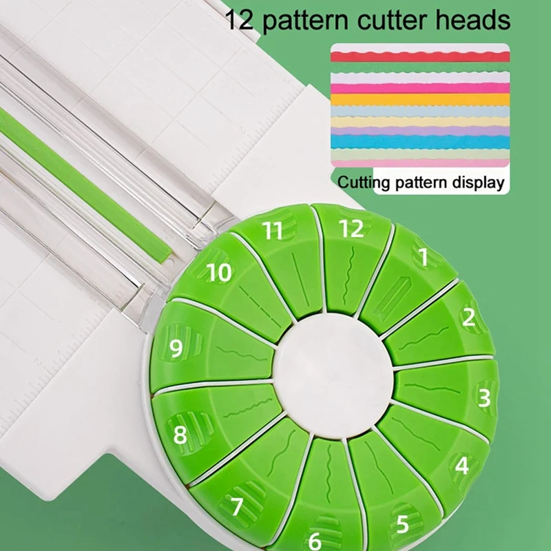 Paper Trimmer 4 Style Scrapbooking Tool Straight Line/Dotted Line/Lace/Indentation For Cutting Photo