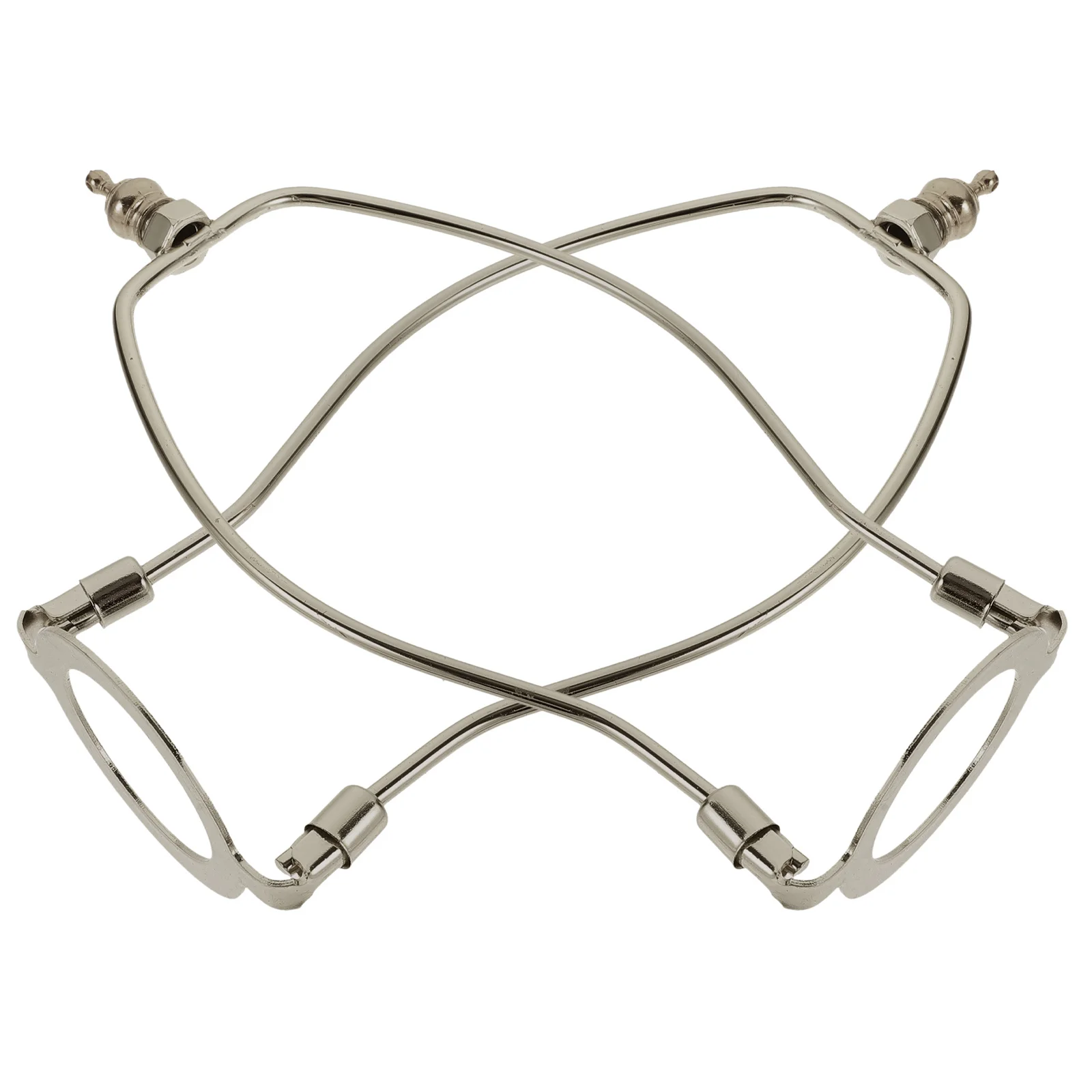 

2Pcs Light Shade Harp Holder Metal Alloy Lamp Bracket Stable Durable Table Floor Lamps Accessories Lamp Harp Holder