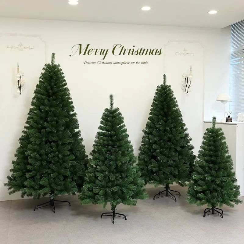 Undecorated Large Artificial Christmas Bare Tree Thick Encrypted Foliage DIY Blank Tree For Living Room Holiday Arrangement