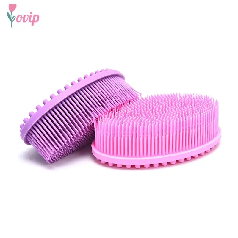 Exfoliating Silicone Body Scrubber Easy to Clean Lathers Well Long Lasting For Baby And More Hygienic Than Traditional Loofah