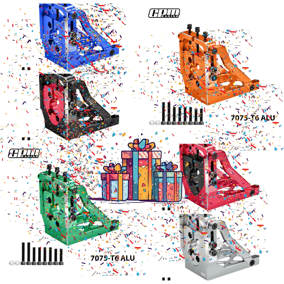 

GPM Aluminum 7075 Quick Release Motor Mount For TRAXXAS X-Maxx 6S 8S XRT