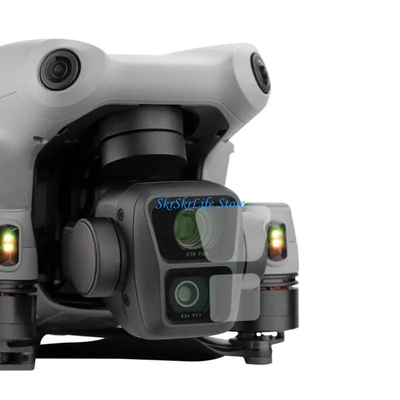 E65E Durable Tempered Glass Lens Covers for Air 3 Glass Film Scratch Proof, Oil Repellents, Hassle Installation