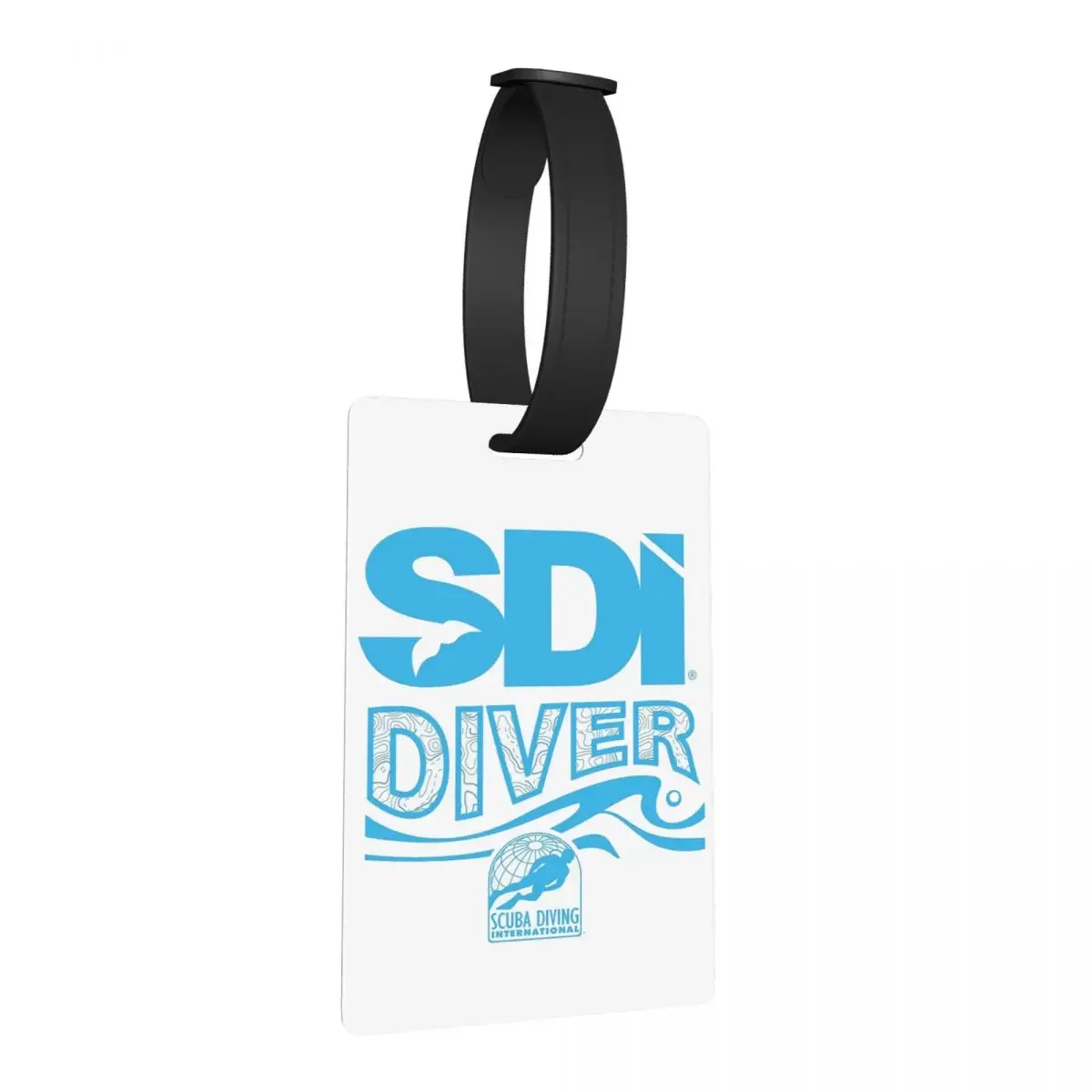 

Подводное плавание International (SDI) Багажные бирки Аксессуары для чемодана Путешествия Симпатичный багаж Посадная бирка Держатель этикетки ID Имя Адрес