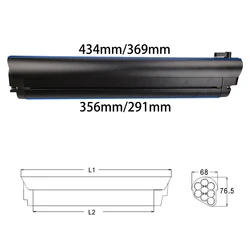 Original 36V Romet Orkan cross-orkan Integrated Battery 10.5Ah 13Ah 320Wh 480Wh BaFang M300 250W Electric Bicycle with Charger