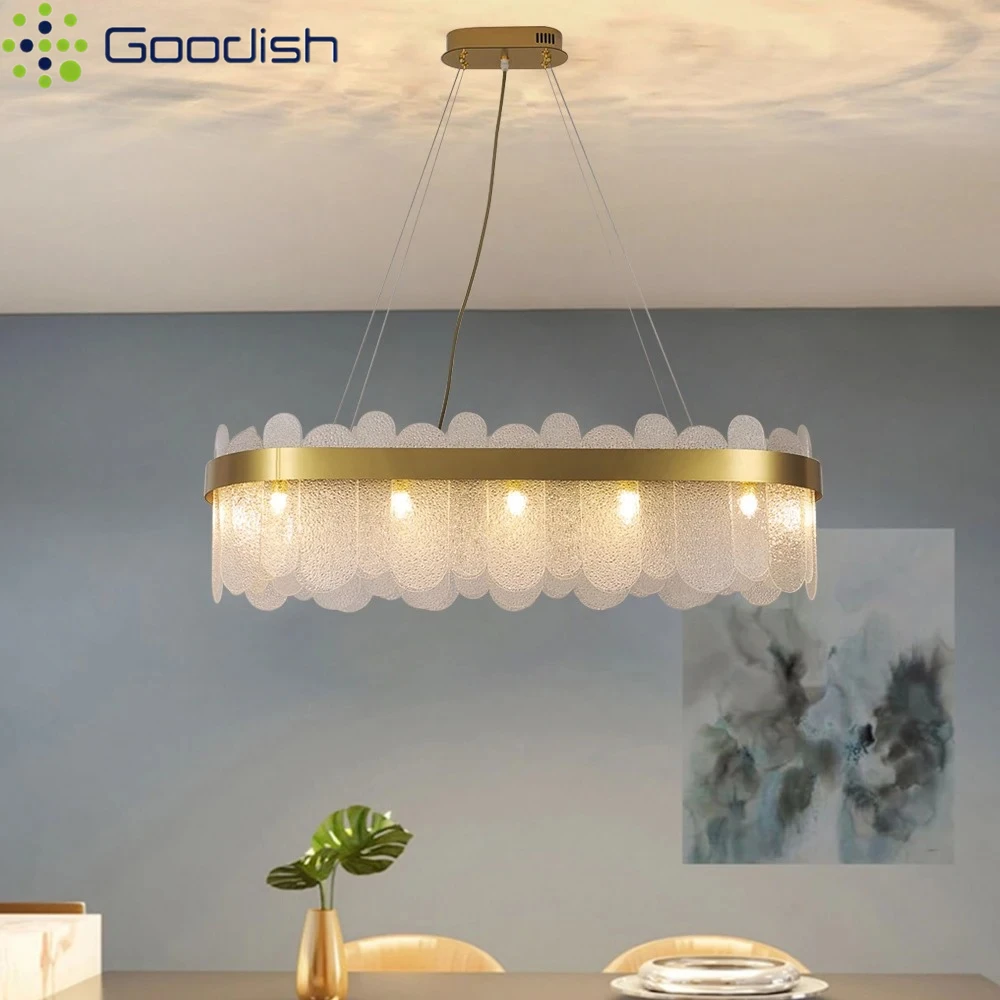 الحديثة كريستال قلادة LED أضواء الفاخرة الذهب مصابيح المنزل ثريا للديكور لغرفة المعيشة غرفة الطعام غرفة نوم قاعة مطعم