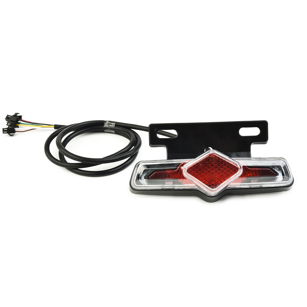 

For Electric Bicycle Turn Signal Lamp Bike Taillight 145*45*70（H)mm 135cm 36V-60V ABS Replacements 1 Pcs Practical