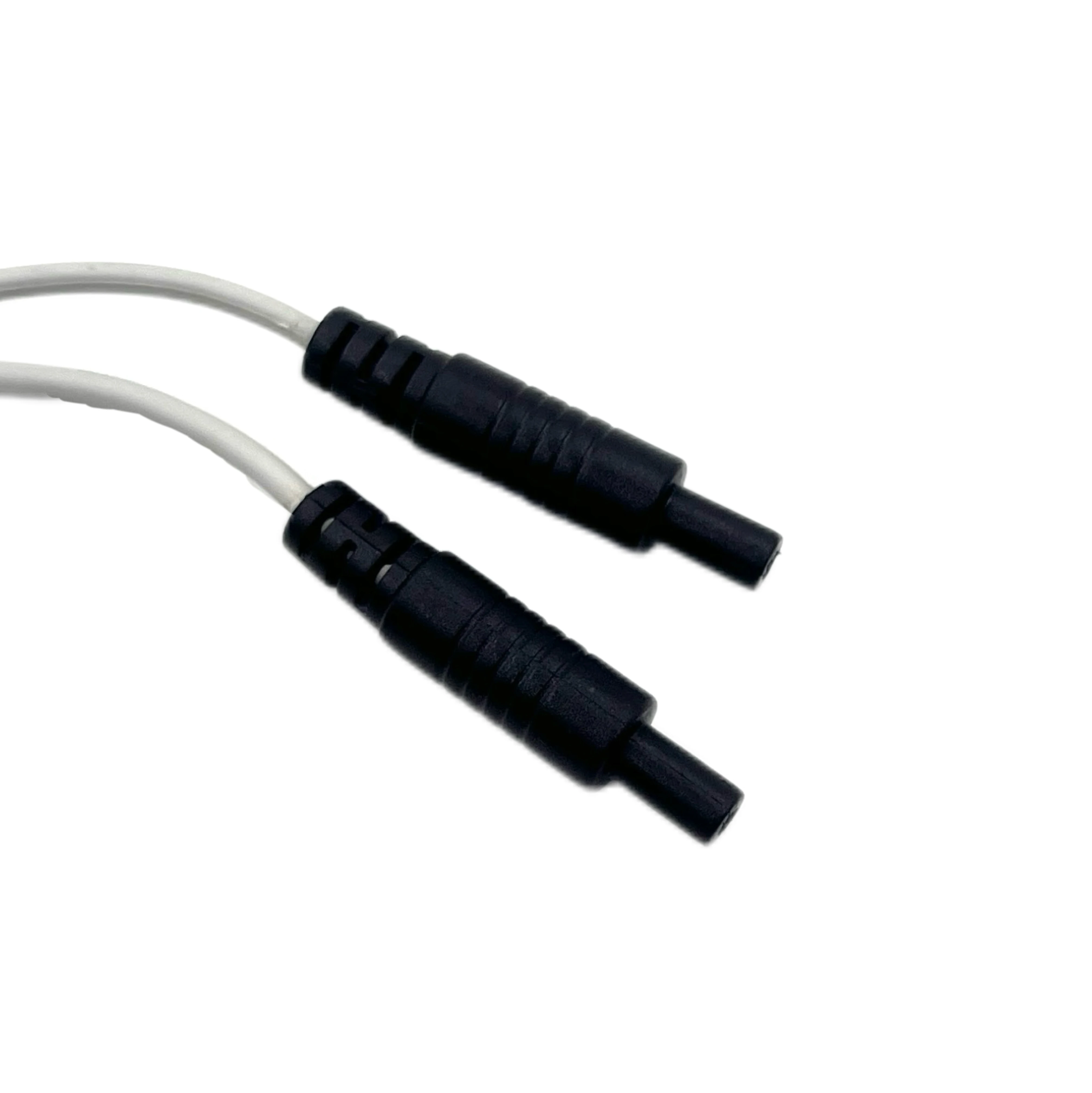 2-Core DINs 2.0mm Medical Cable, PVC Insulated Copper Wire Male & Female Plug, 200m for Physiotherapy