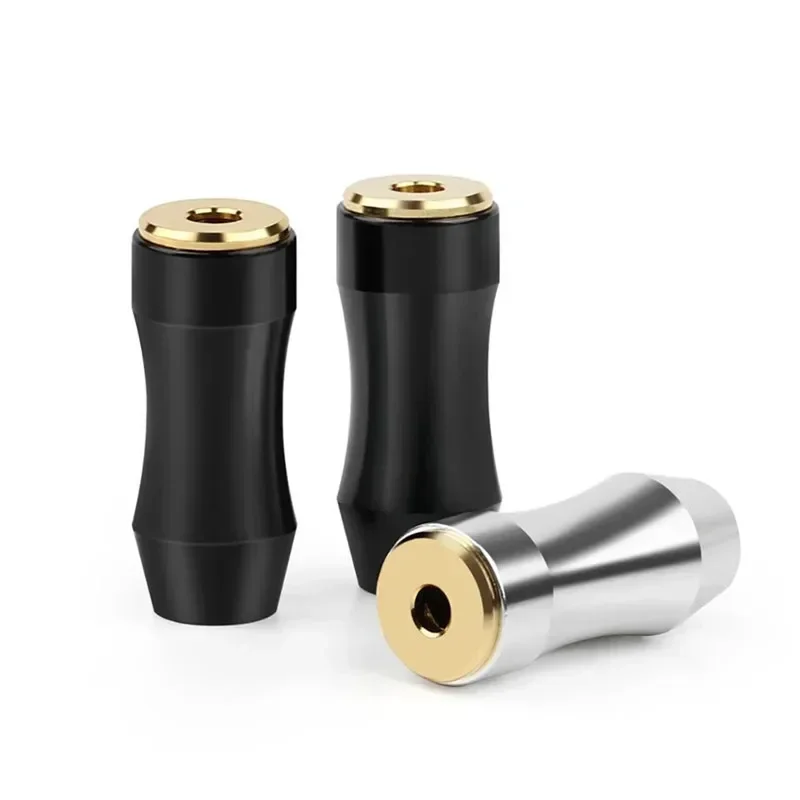 Female 3.5mm 2.5mm Plug Connector 3 Pole Headphone Plugs Audio Jacks 2.5 3.5 Conector Aluminum Alloy Consumer Electronics