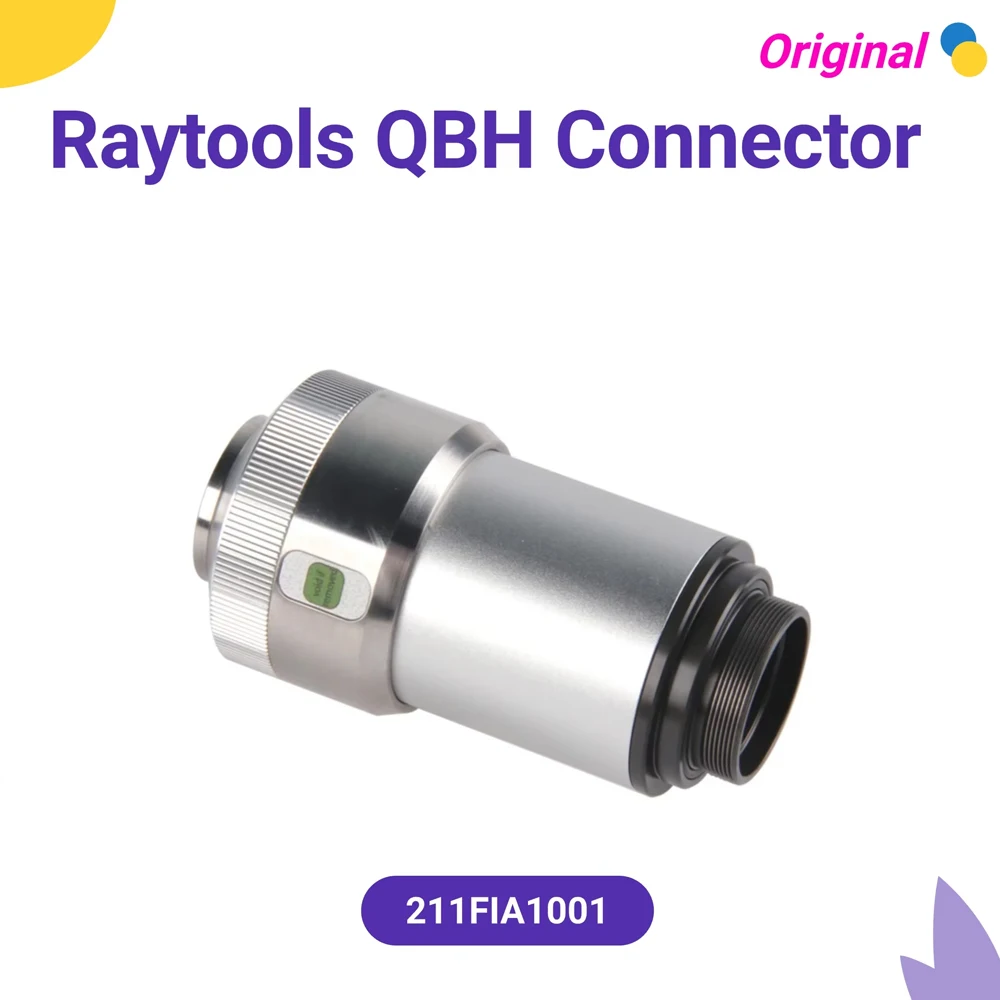 Header Raytools Original QBH Connector 211FIA1001 For Raytools BT240 BT240S BM109 Fiber Laser 1064nm Cutting Machine