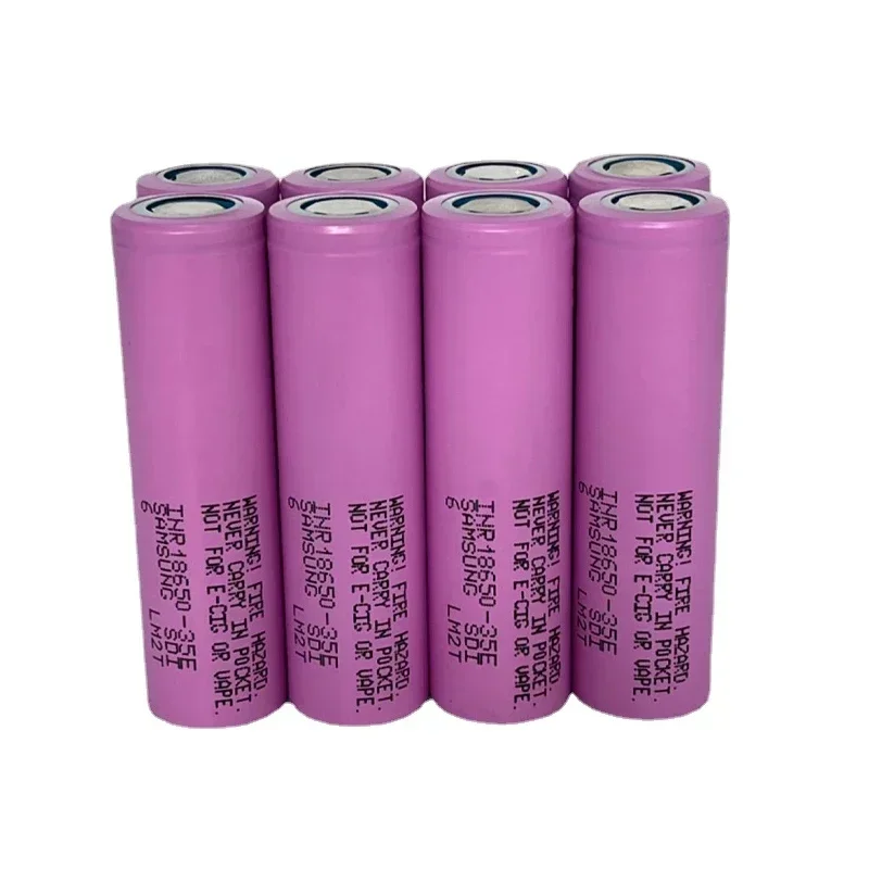 1-20pcs 100%Original INR 18650 3500mAh 25A Discharge 35E Li-ion 18650Battery 3.7V Rechargable Battery Screwdriver Battery