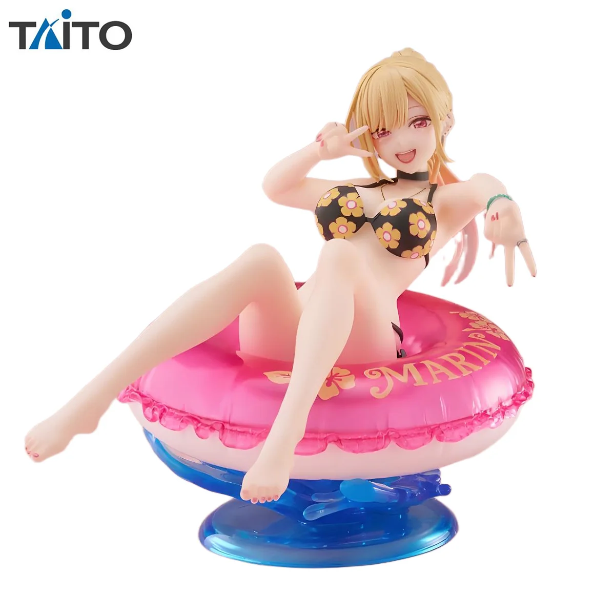

In Stock TAiTO Aqua Float Girls My Dress-Up Darling KITAKAWA MARIN Swimming Wear Ver. PVC 10CM Anime Action Figures M