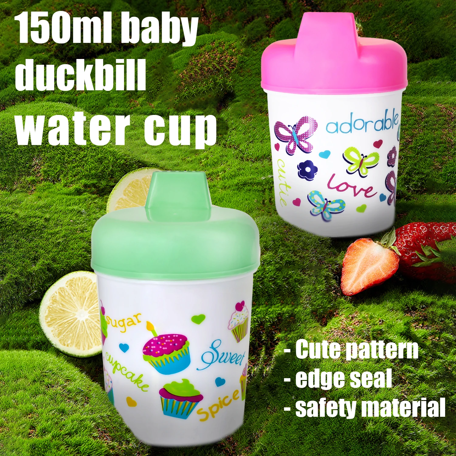 Children Duckbill Mug, Milk Mug, 150ml Capacity, Cartoon Mug for Boys and Girls, Duckbill Mug, Lightweight and Drop-proof