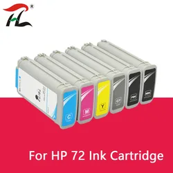 Compatible Ink Cartridges For HP 72 Designjet T610 T770 T795 T1100 T1120 T1200 T1300 T2300 printers for HP72
