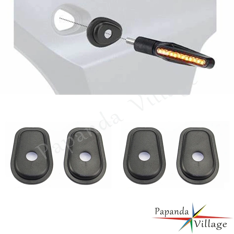 

Turn Signal Indicators Spacer Adapter Front Rear Light Refit Plate For Kawasaki Ninja Versys 650R 650 1000 Z800 Z1000 Z750 Z250
