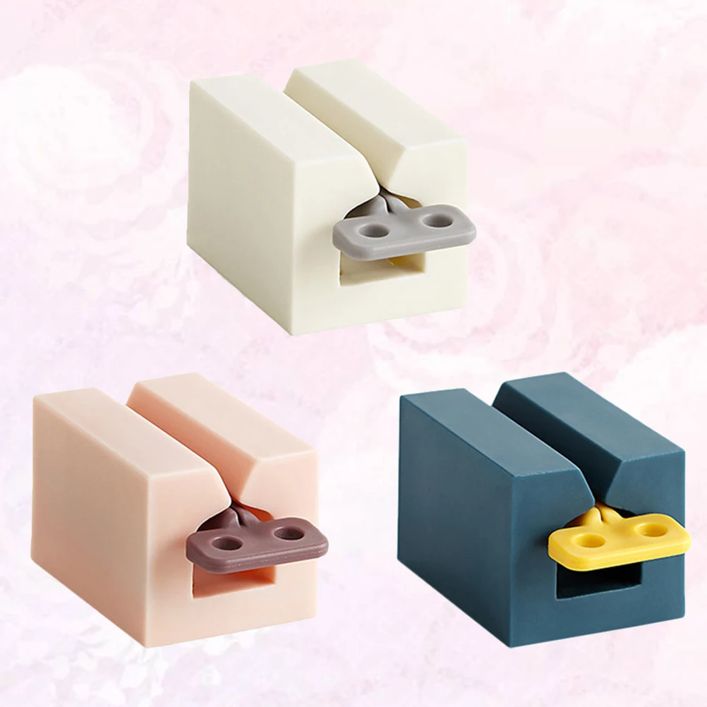 

3 Pcs Tube Squeezer Dispenser Japanese Style Roller Tool Compact Storage For Toothpaste Cosmetics Creams Lotions Garlic Paste