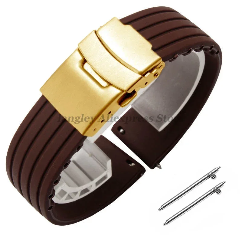 18mm 20mm 22mm 24mm Quick Release Silikon Armband für Huawei Uhr GT4/GT3 46mm für Seiko für Omega für Fossil Gummi Riemen