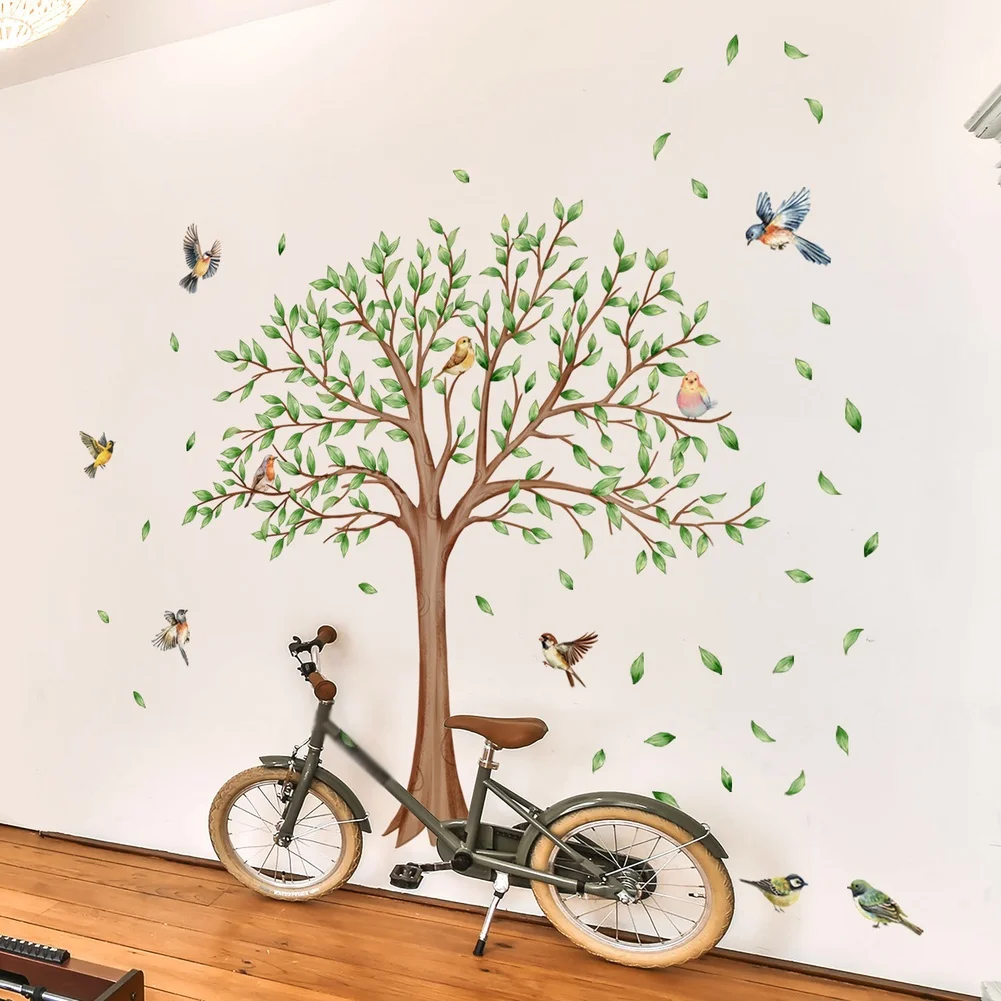 Branch Wall Art Tree Wall Stickers As Shown Stylish Wall Arrangement Set Removable Without Marks Vibrant Fade-resistant Colors