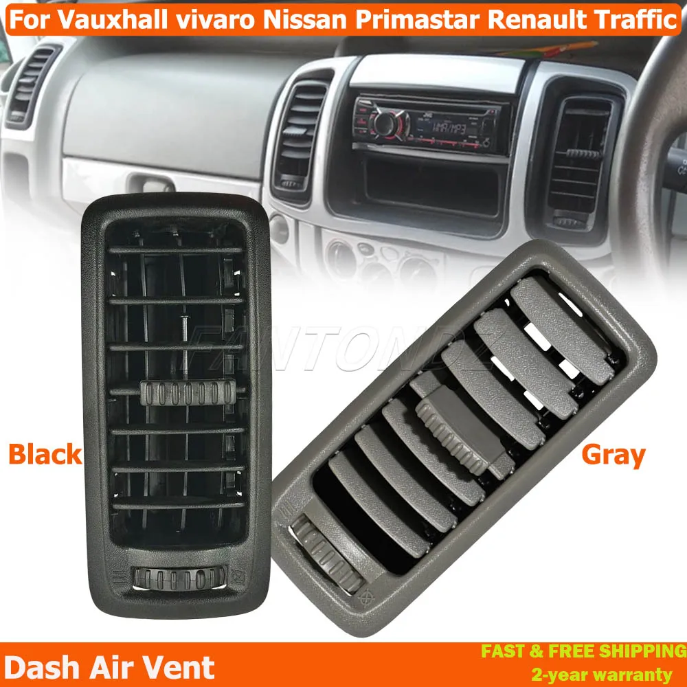 

Для Renault Trafic Opel Vauxhall Vivaro Nissan Primastar Dash Air Vent 01-14 Отопление Решетка Диффузор Центральная Панель 7701054458