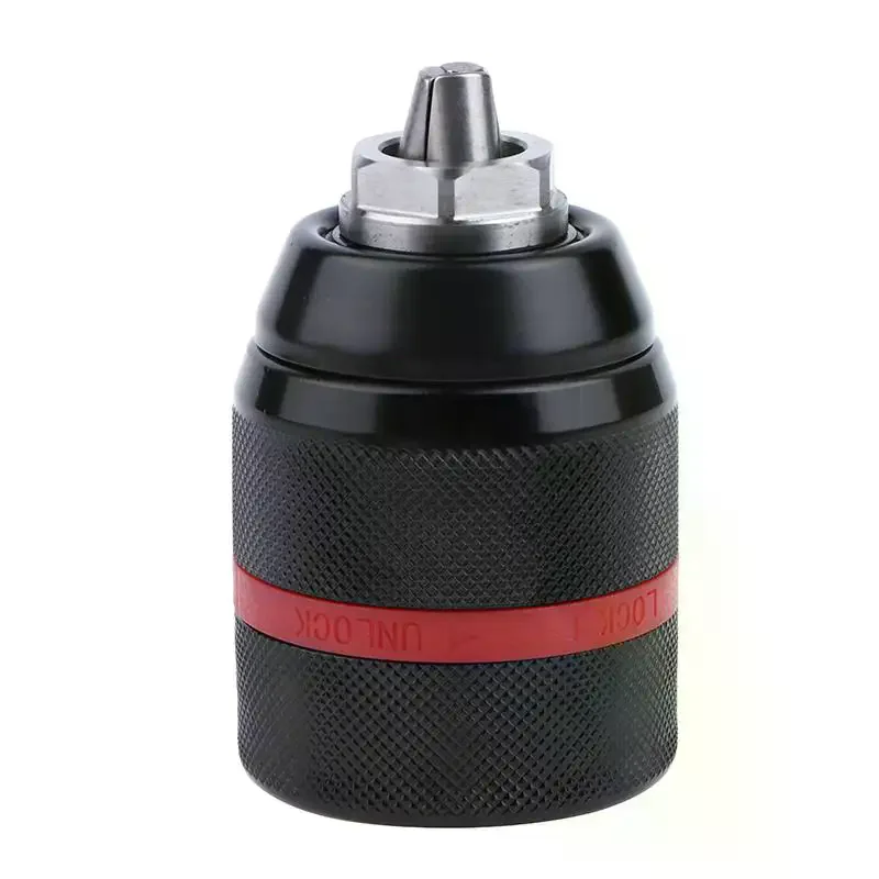 Keyless Metal Drill Chuck With Lock 13mm Ratchet Self-locking Chuck 1/2-20UNF Thread For Drill Bit Screwdiver&Sockets