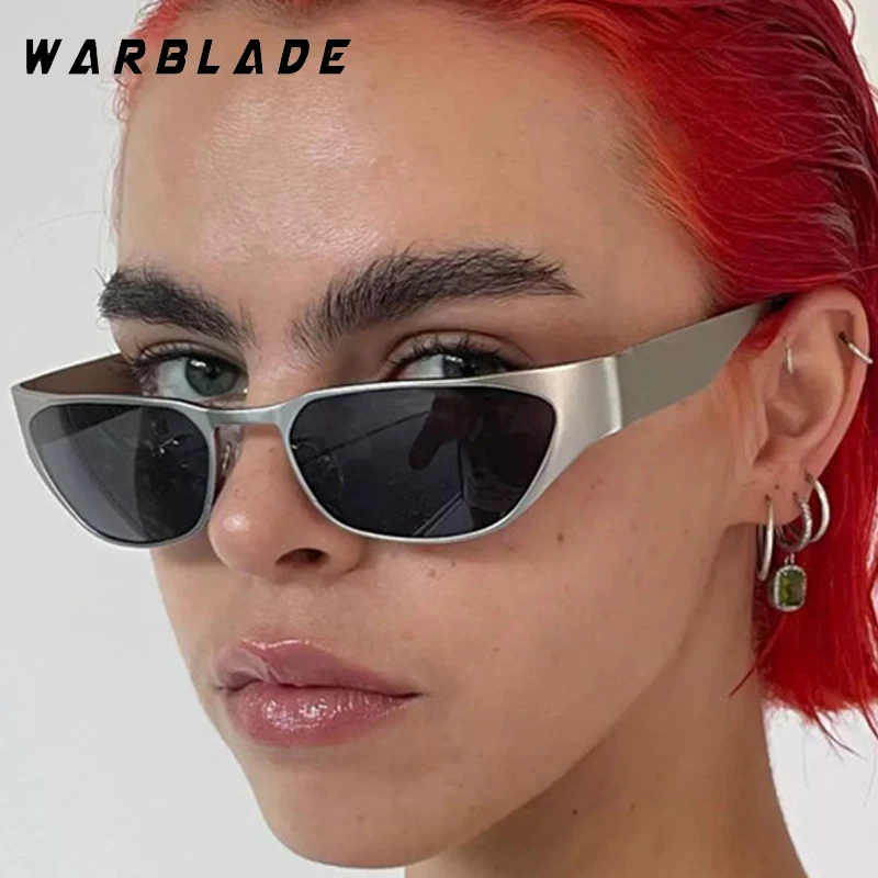 

Fashion Designer Cat Eye Metal Small Frame Women's Sunglasses Trending Men Sunglasses Driving Traveling Eyeglasses UV400 Lentes