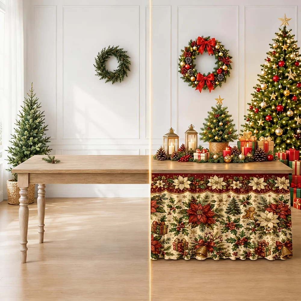 Elegant festivals, traditional seasonal holidays, home dining, office party decoration activities