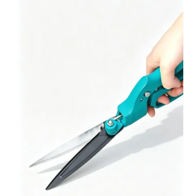 Rotatable Lawn Shears Adjustable Head Garden Scissors For Grass Trimming And Plant Pruning