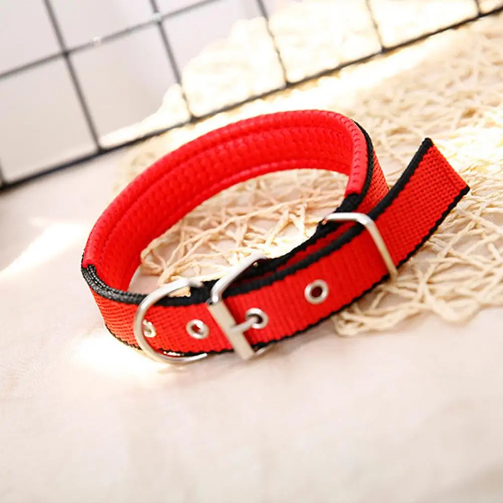 Pet Supplies Dog Collar Nylon Dog Collar Adjustable Pet Traction Rope For Small Medium Large Dogs Teddy