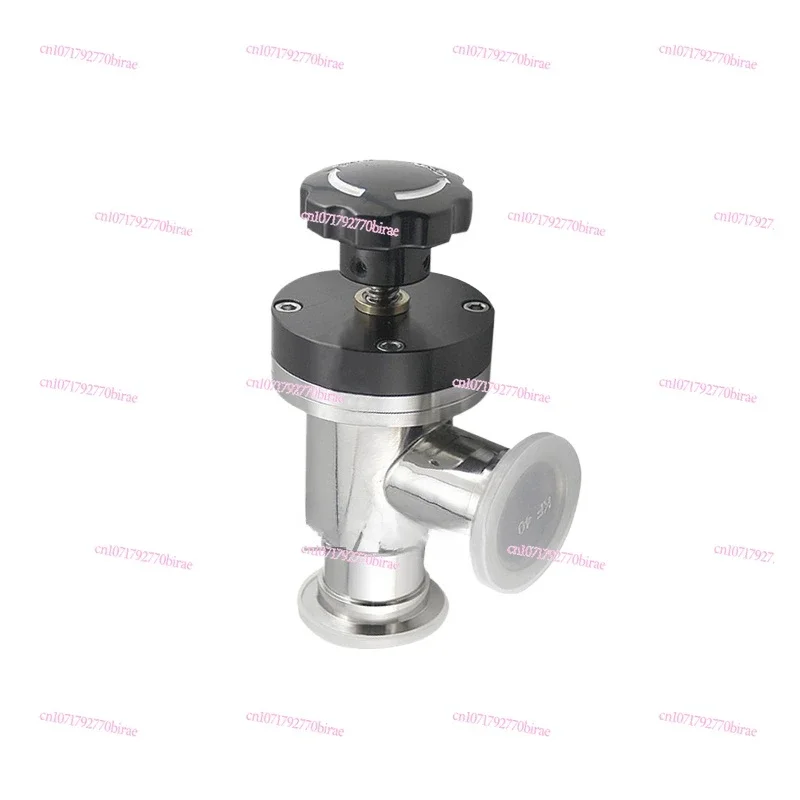 High vacuum flapper  manual  angle valve KF GDJ-16GDJ-25GDJ-40GDJ-50 stainless steel