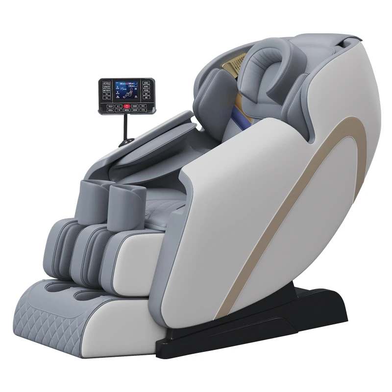 

2022 Luxury Shiatsu 4d Massage Chair Foot Spa SL Track Full Body Massage Seat zero Gravity Massage Chair