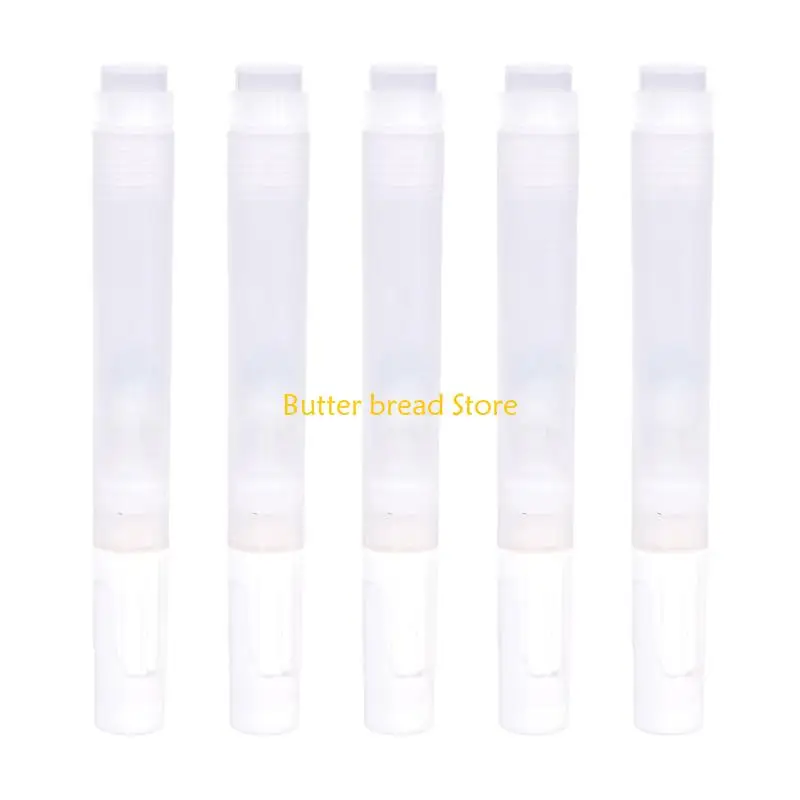 W89C Professional Reusable Paint Pen Set 6.5mm Round Tip for Creative Doodling