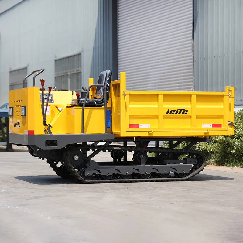 Multi-Functional MINI TRACK Dumper 0.8 ตัน Crawler MINI รถบรรทุก Dumper สําหรับพื้นที่ภูเขา 800kg Micro MINI Dumper รถบรรทุกที่กําหนดเอง