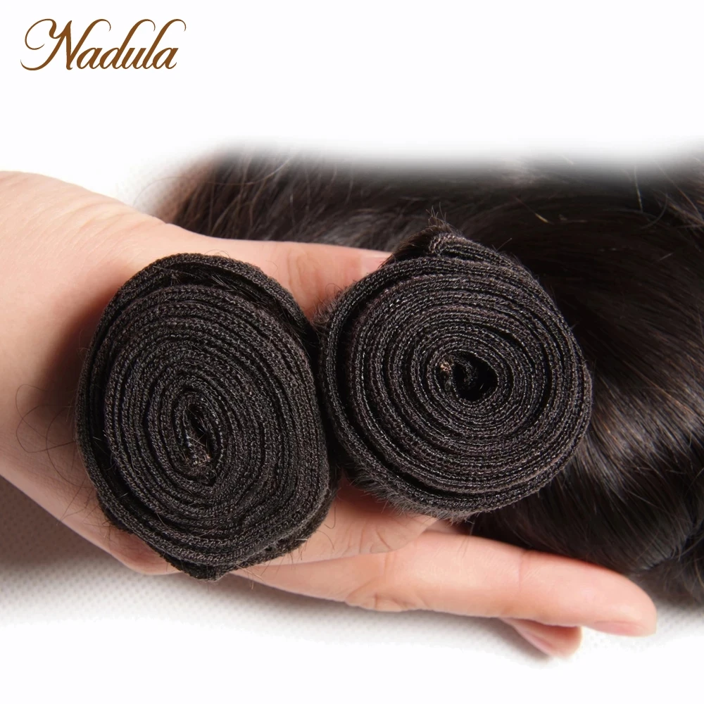 Nadula Hair Brazilian Hair Loose Wave 16-26inch Remy Hair Bundles 100% Human Hair Weave Natural Color Free Shipping