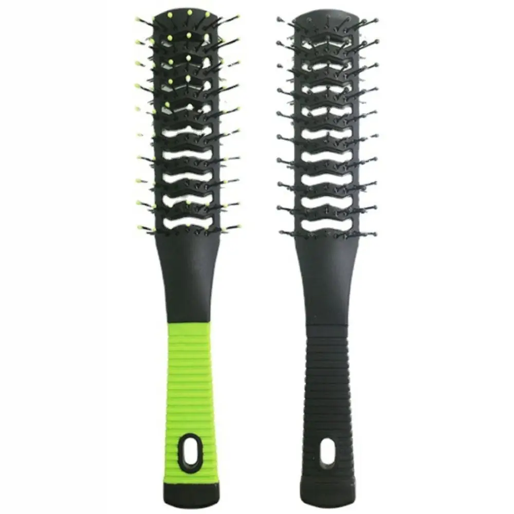 

Pro Double Side Massage Comb Wide Teeth Hairstyling Brush Detangling Hair Brush Anti-static Black Straight Curly Wet Hair Comb