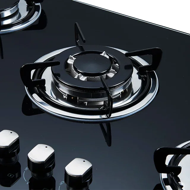 Gas Stove Cooktop High Quality LPG/NG Gas Cooktop Dual Fuel 5 Burners Gas Stove