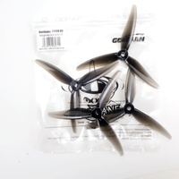 4PCS Gray Gemfan Hurricane 51466 MCK V2 3-Blade PC Propeller 2CW+2CCW for 2207 motor DIY Parts For RC FPV Freestyle 5inch Drones
