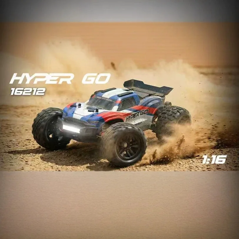 Hyper Go Mjx 16212 Rc Monster Truck 1 16 Full Scale Brushless Motor High Speed Off Road Remote Control Car For Adult Hobby