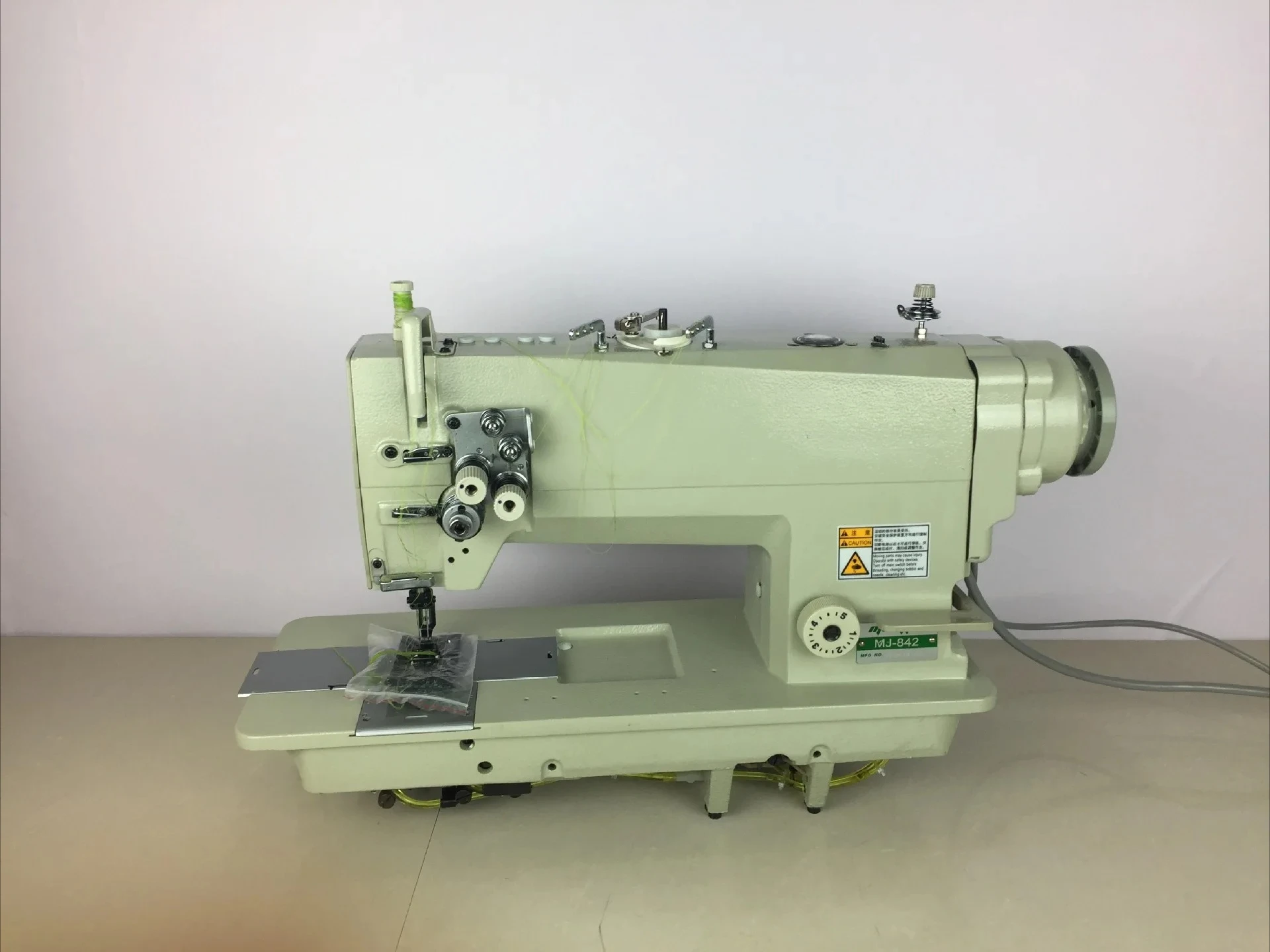 

842 double needle machine direct drive double needle lockstitch double needle industrial sewing
