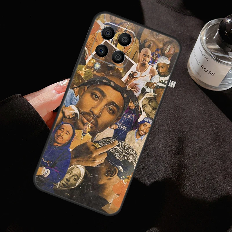 Rapper T-Tupac Shakur Case For Samsung Galaxy M12 M13 M14 M22 M32 M52 M11 M21 M31 M51 M33 M53 M20 M54 M34 Coque