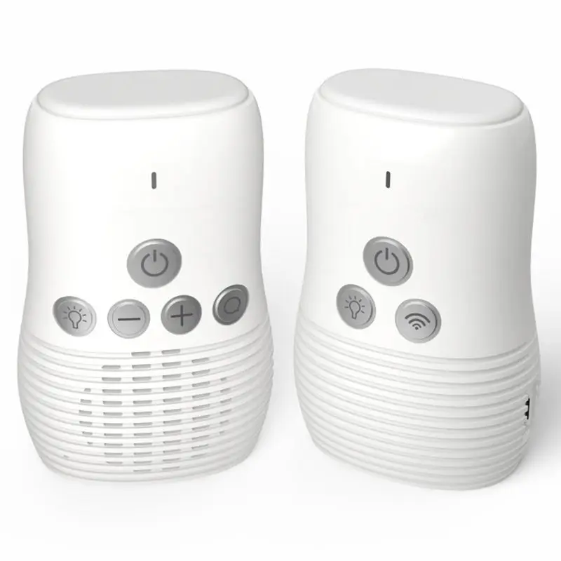 

AAAEL-EU Plug 2.4Ghz Wireless Small Audio Baby Monitor Rechargeable Battery Two-Way Audio Intercom Function