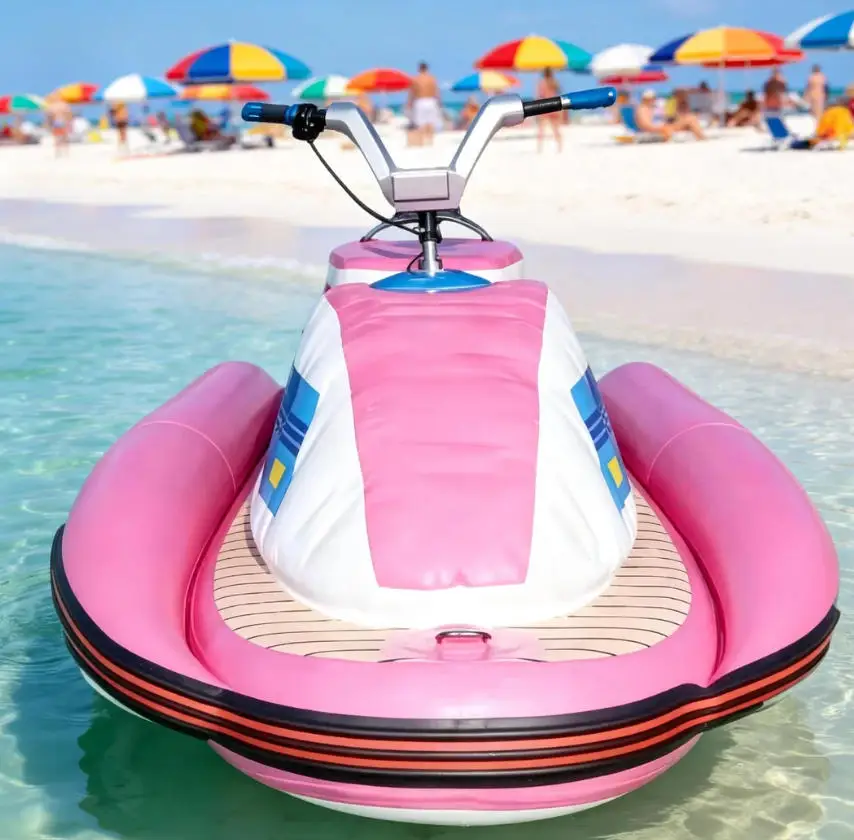 

Надувная платформа-понтон для водного скутера и гидроцикла для отдыха и развлечений