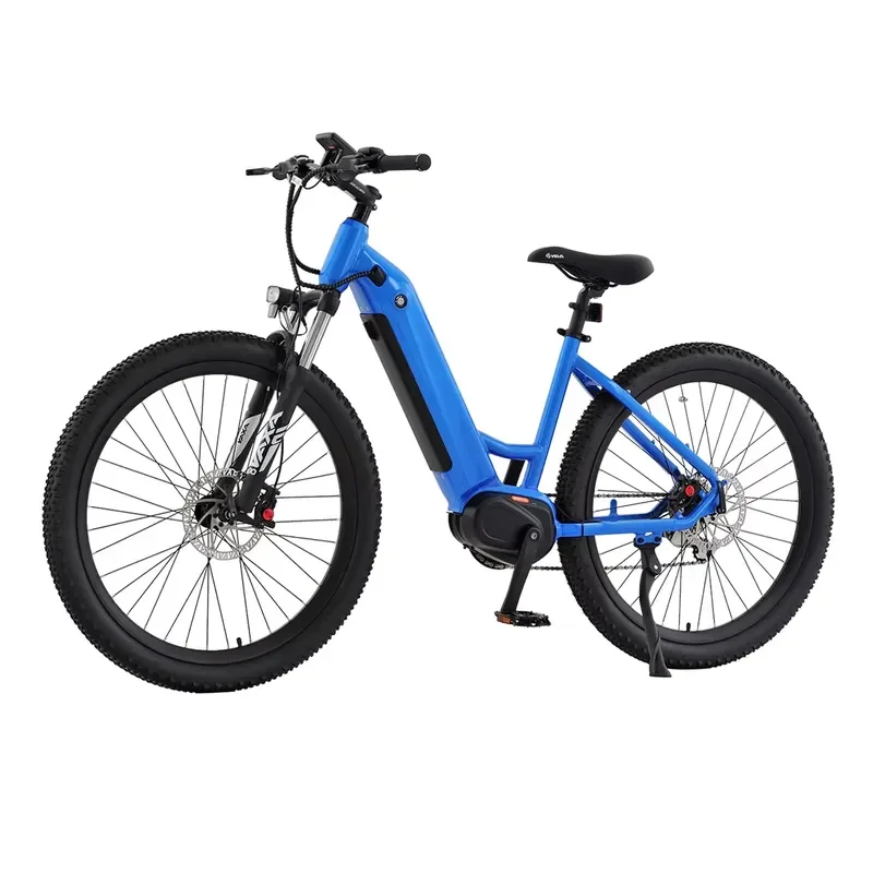 High Power Electric Bicycle 48V Lithium Battery Mountain Bike Adult Commuter E Bike with Shimano Gear System for City Riding