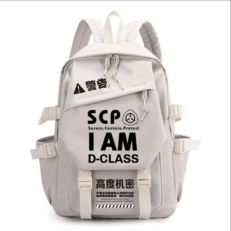 Черный, синий, белый, розовый, зеленый, основа SCP, школьные сумки для студентов, детей, подростков, рюкзаки большой вместимости в стиле аниме Mochilas для девочек и мальчиков
