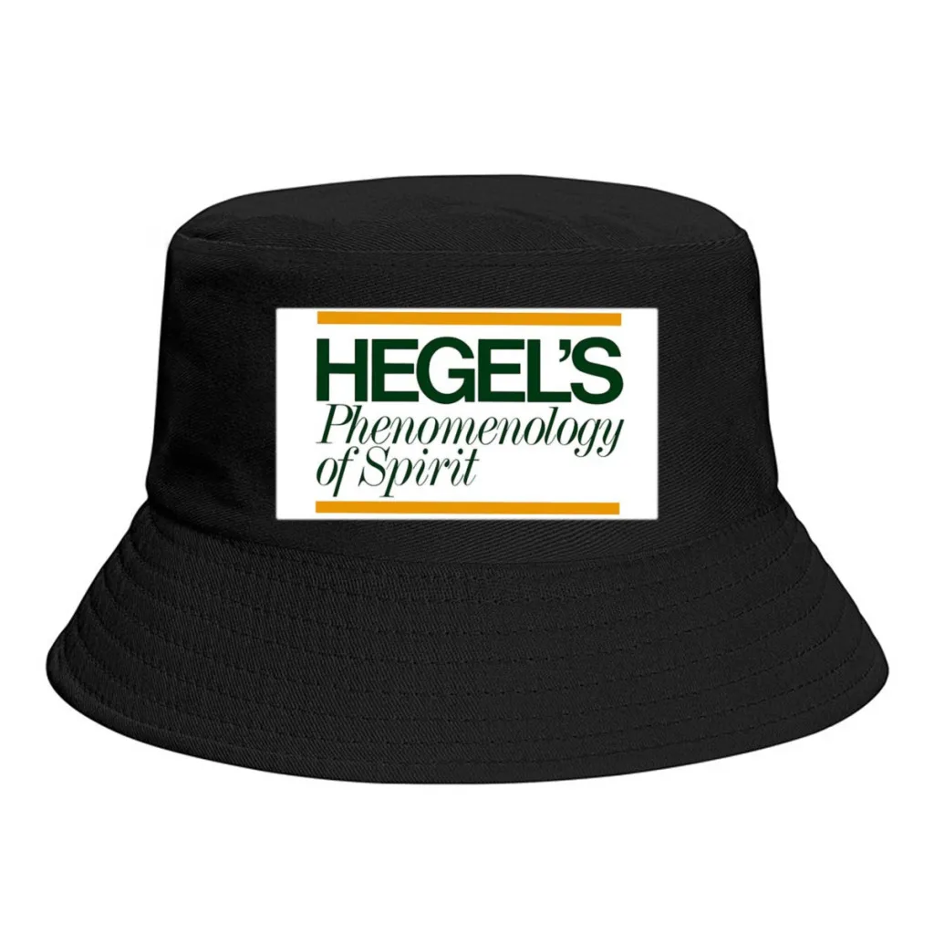 

Hegels Phenomenology of Spirit - Book Cover, Aesthetic, Philosophy, Dialectics UnisexPersonality Bucket Hats Fishermen Caps