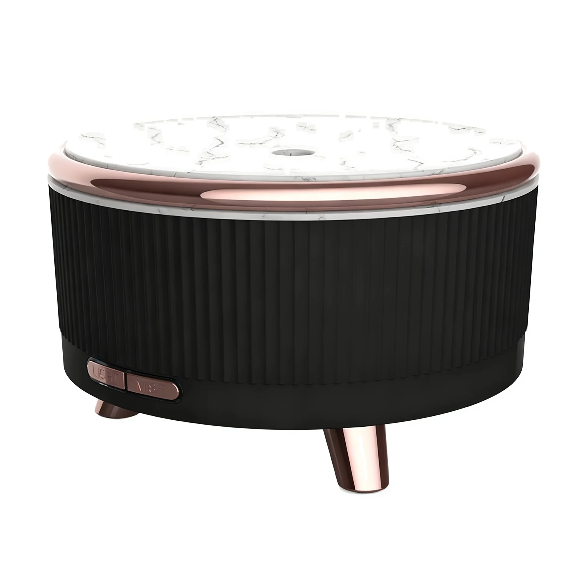 Sweet Grace Flower Diffuser Black Essential Oil Stylish Humidifier Infuse Every Moment
