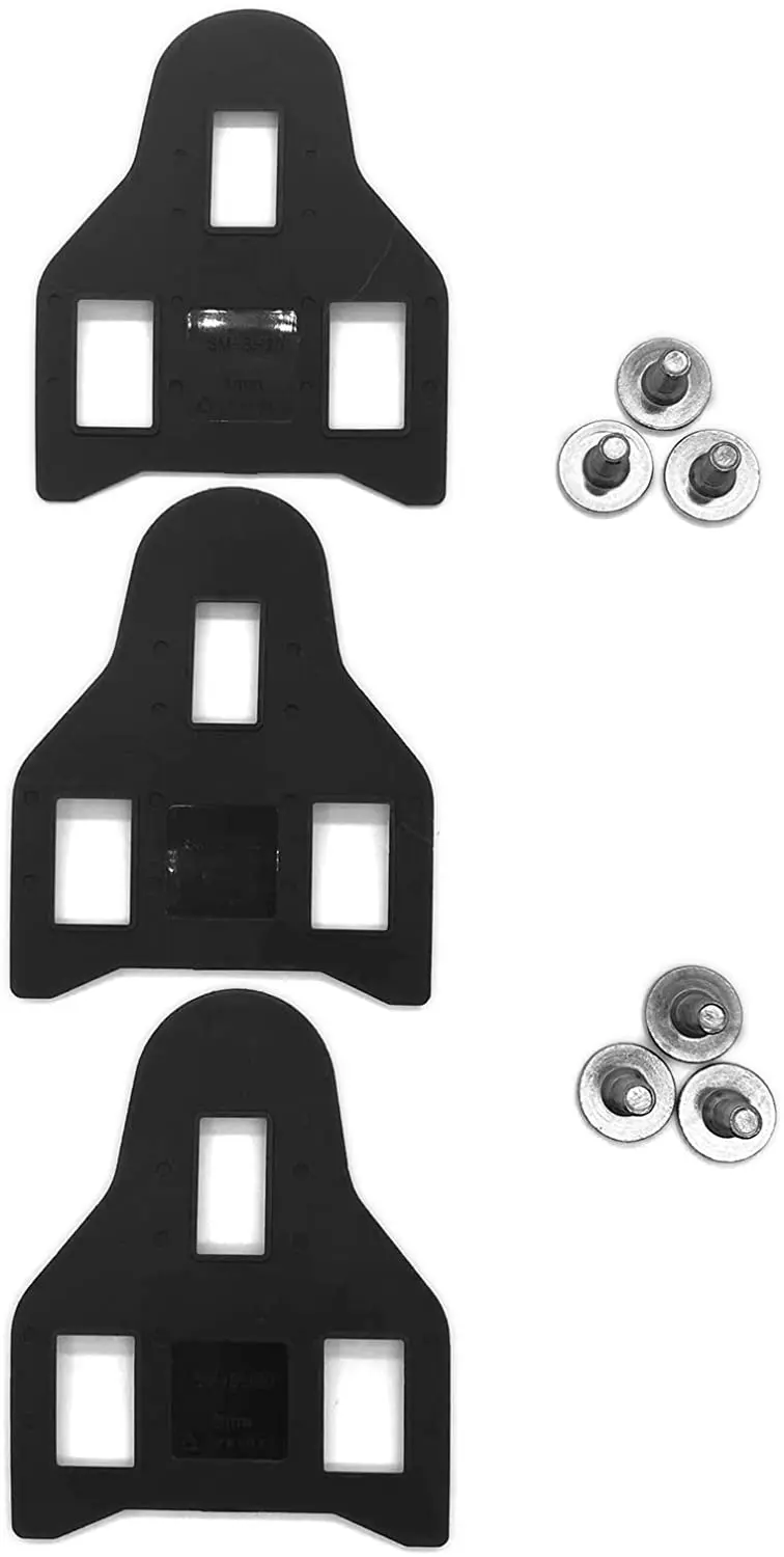 Road Bike Pedal Cleat Spacer Shims Compatible with Shimano SM-SH20 SPD Shoe Cleat Spacers Pad