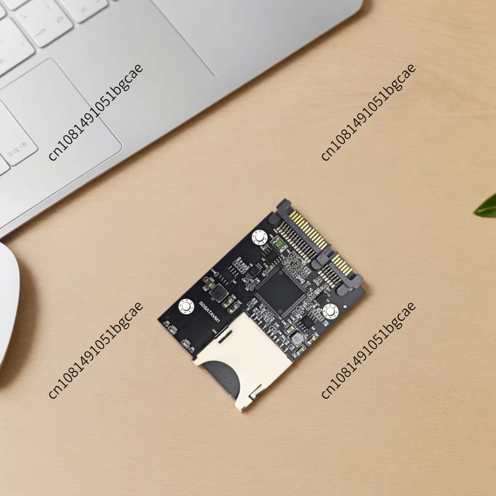 SD Memory Card To SATA SDD Card Adapter Converter with Enclosure Case Convertor Adapter Card for 2.5in SATA SSD Accessories
