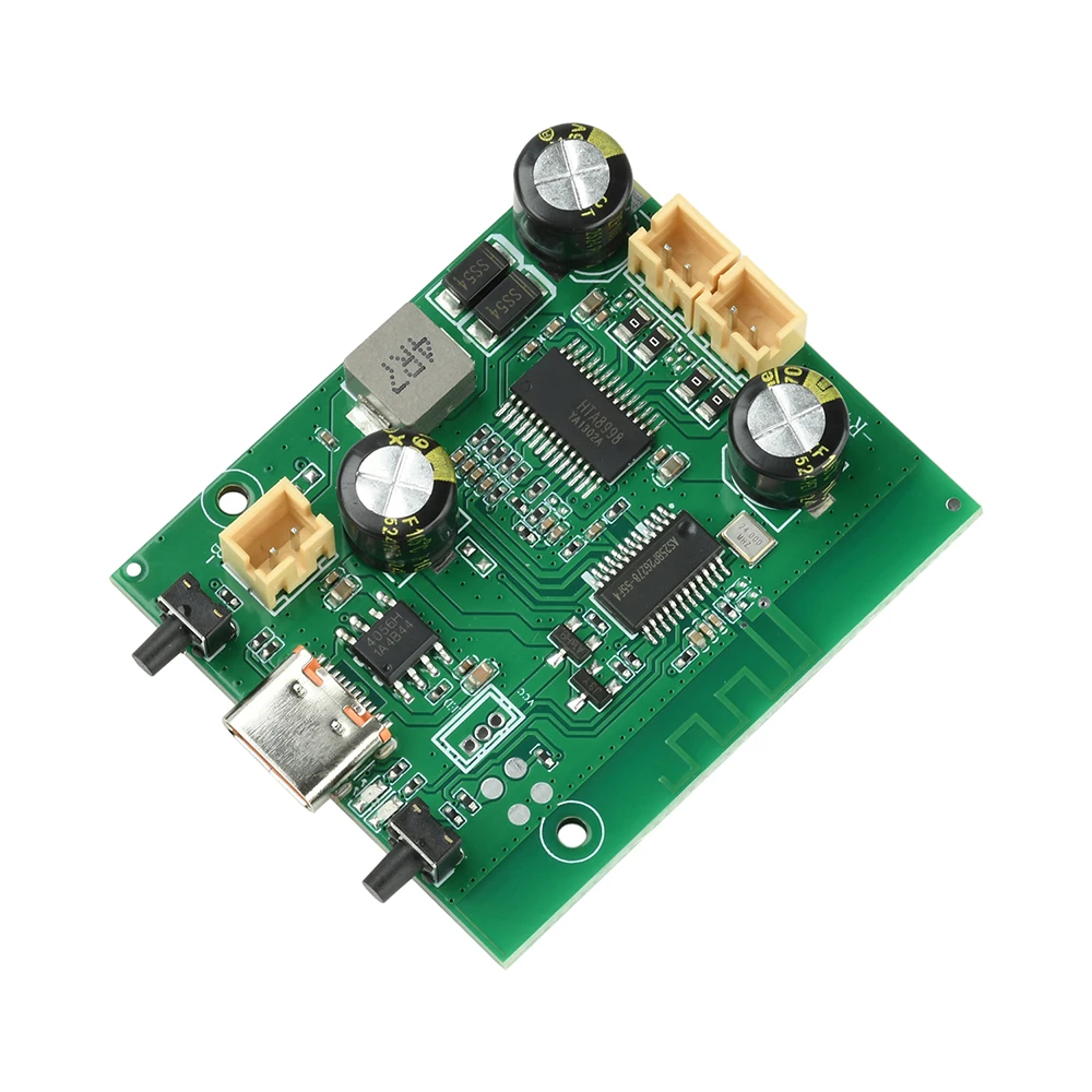 2*10W TWS Stereo Bluetooth Amplifier Board Dual Channel Adjustable Sound Rechargeable Amplifier Wireless Stereo DC 5V/3.7V