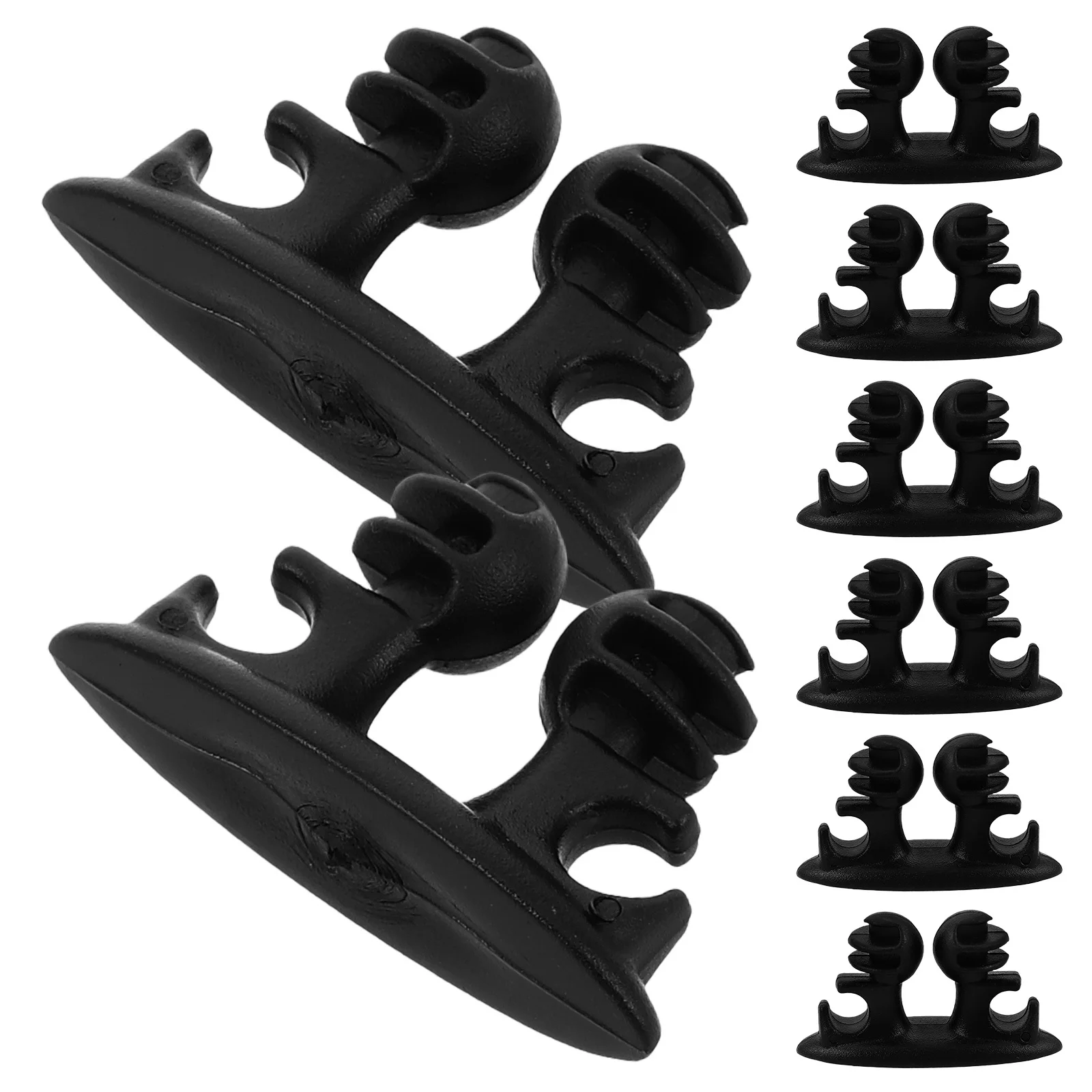 

8Pcs Car Dash Organizer Adhesive Cable Holder Clip for Phone Cord Wire Management in Auto Interior Navigation and