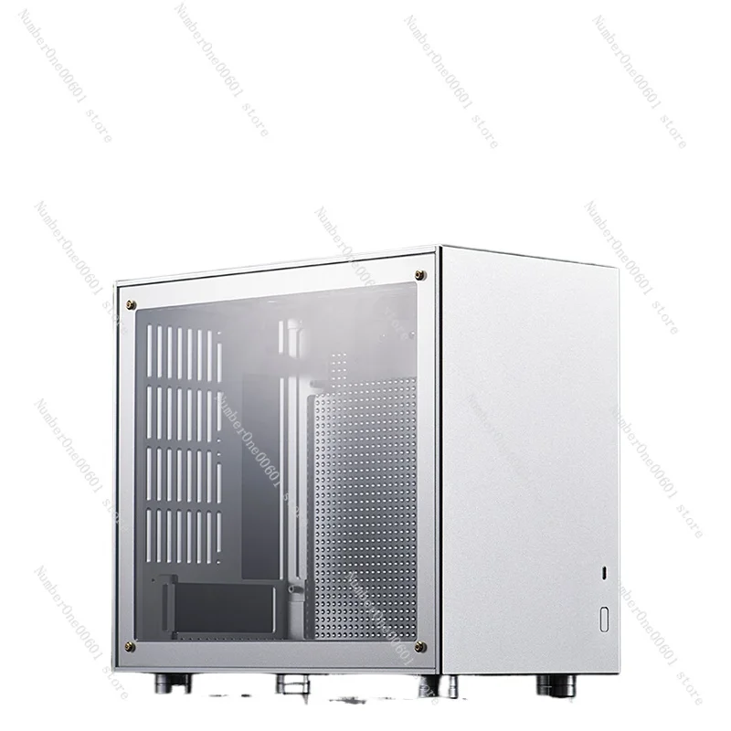 For F12PRO All Aluminum ITX Aluminum Alloy CNC Customized Mini Water-cooled Air-cooled Desktop Chassis