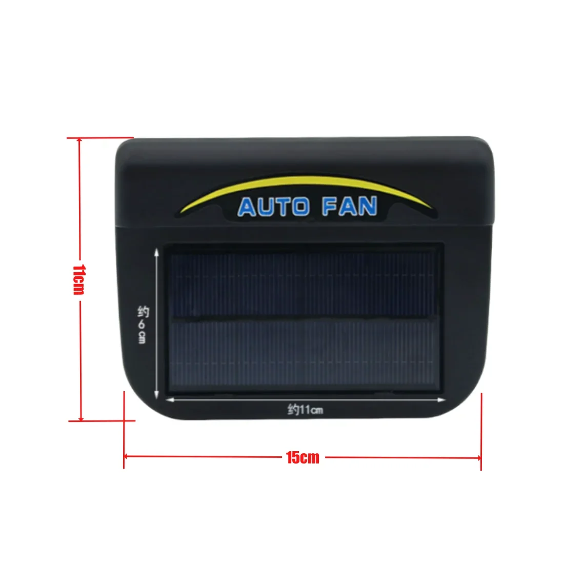 Radiator Cooling Fan New Solar Sun Power Car Window Auto Air Vent Cool Fan Cooler Energy Saving Ventilation System Radiator